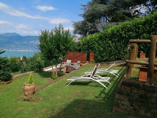 B&B Da Paolo Con Vista Lago Di Garda San Zeno di Montagna Extérieur photo