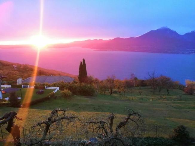 B&B Da Paolo Con Vista Lago Di Garda San Zeno di Montagna Extérieur photo